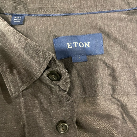 Eton Knit Buttondown - Picture 3 of 3
